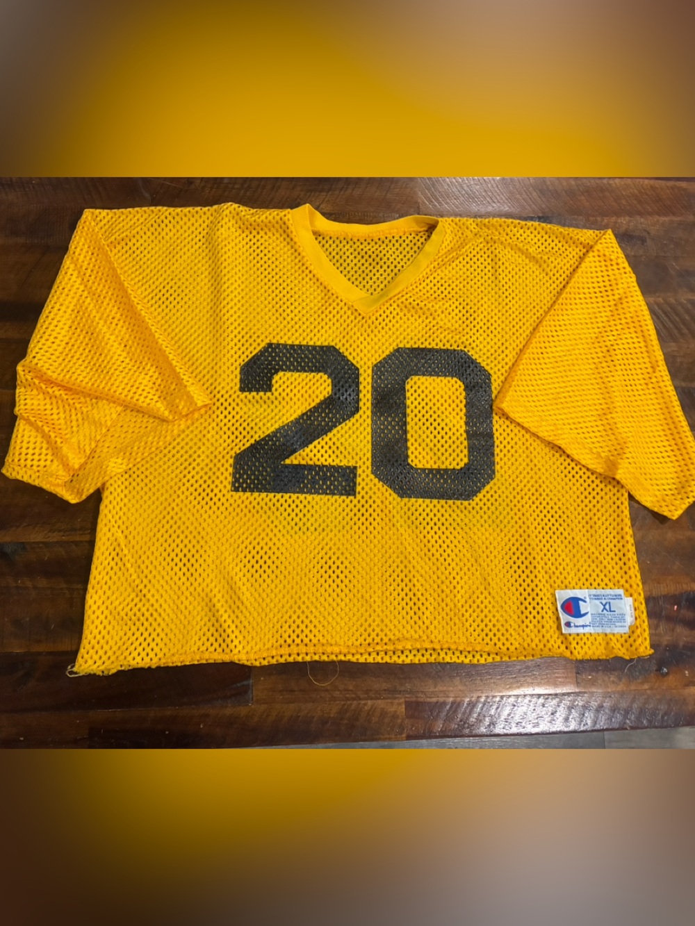 vintage 80’s-90’s Champion mesh practice jersey